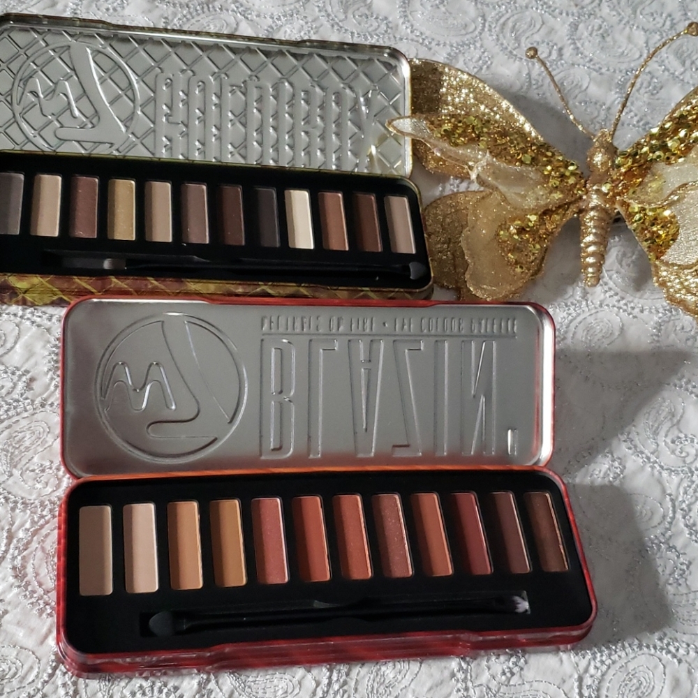 Eyeshadow palette faces